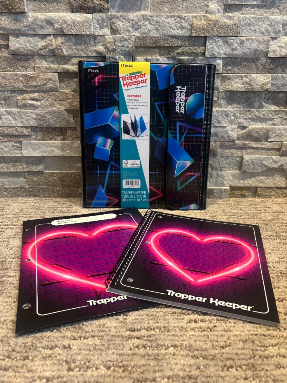 Mead Authentic Trapper Keeper - Geometric Shapes